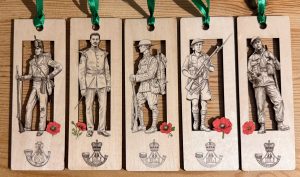 DLI Wooden Bookmarks